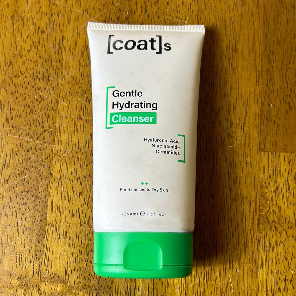 COATS Gentle Hydrating Cleanser 5 FLOZ Daily Makeup Remover